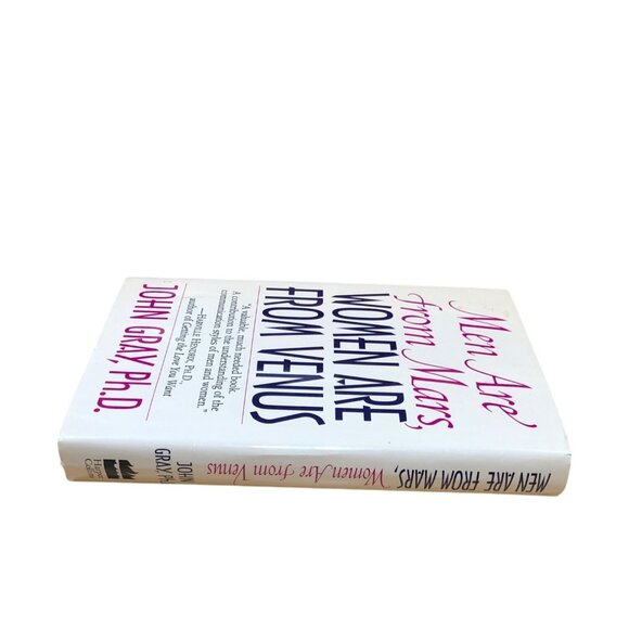Men Are From Mars Women Are From Venus John Gray Ph.D. Hardcover 1992 Ed - Picture 6 of 10